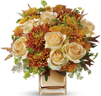 an autumn flower bouquet 
